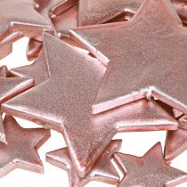 Prodotto Decorazione Stella Natale Rosa Ø3/5/7cm – 2a Scelta – 44 pz