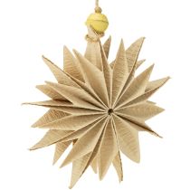 Prodotto Stelle di carta con spago di iuta per decorazioni festive