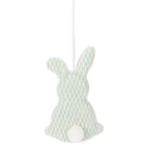 Prodotto Coniglietto pasquale da appendere, una graziosa decorazione primaverile per interni, 13 cm, 3 pezzi