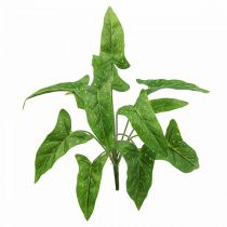 Mazzo di edera dorata artificiale rilegatura verde 40cm