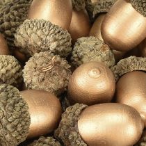 Prodotto Ghiande decorative sparse autunno inverno oro 3 cm 36 pz