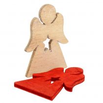 Prodotto Cristo bambini in legno per cospargere di rosso, natura 4 cm 72 pezzi
