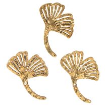 Prodotto Decorazione a dispersione decorazione gingko oro foglia gingko glitter 3×4cm 72 pz