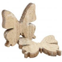 Prodotto Decorazione sparsa farfalla legno natura 2cm 144p