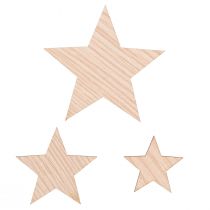 Prodotto Decorazione a dispersione Stelle di Natale marrone naturale Ø3–5,5 cm 48 pz