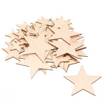 Prodotto Decorazione a dispersione Stelle di Natale marrone naturale Ø3–5,5 cm 48 pz