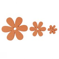 Decorazione sparsa fiori in legno fiori d&#39;arancio estivi Ø2–6cm 20pz