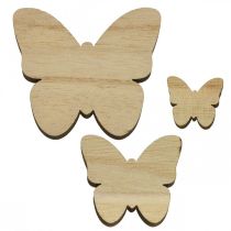 Prodotto Farfalle decorative sparse Farfalle decorative in legno 2,5-6,5 cm 29 pezzi