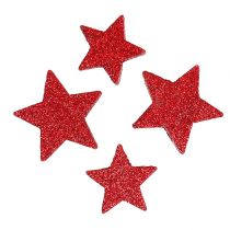 Prodotto Decorazioni sparse stelle rosse, mica 4-5 cm 40 pz