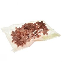 Prodotto Decorazioni sparse Stelle di Natale Stelle sparse rosa Ø4/5cm 40 pz