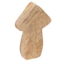 Prodotto Funghi decorativi in legno per la tavola e come idea regalo, 6 cm, 8 pezzi