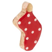 Prodotto Calzini a pois, decorazione natalizia per la tavola, 6 cm, 8 pezzi