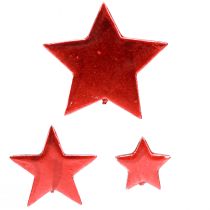 Prodotto Decorazione stelle rosse da spargere Ø3/5/7cm – 2a scelta – 44 pz