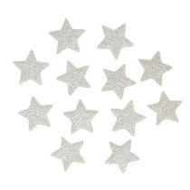 Prodotto Stelle sparse con crema glitter 2,5 cm 96 pz