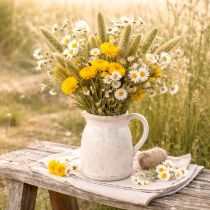 Prodotto Mazzo di fiori secchi di elicriso giallo (Helichrysum), 100 g