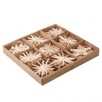 Prodotto Tradizionali addobbi natalizi in paglia per decorazioni festive