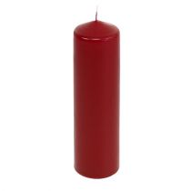 Prodotto Candele a colonna rosse Candele dell&#39;Avvento rosso antico 200/50mm 24 pezzi