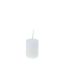 Prodotto Candele a colonna bianche Candele dell&#39;Avvento candele piccole 60/40mm 24 pz