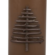 Prodotto Candela natalizia candela natalizia marrone 150/70mm 1pz