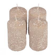 Candele a colonna candele rosse H70mm Ø50mm 12  pezzi-618442-001