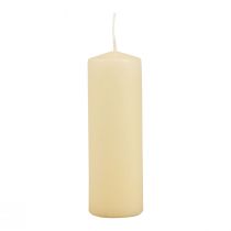 Candele a colonna crema Candele dell&#39;Avvento crema 150/50mm 24 pezzi