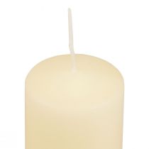 Prodotto Candele a colonna crema Candele dell&#39;Avvento piccole 70/50mm 24pz