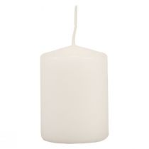 Prodotto Candele a colonna bianche Candele dell&#39;Avvento candele piccole 70/50mm 24 pz