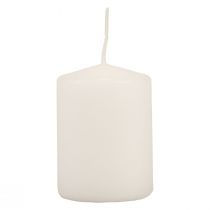 Prodotto Candele a colonna bianche Candele dell&#39;Avvento candele piccole 70/50mm 24pz