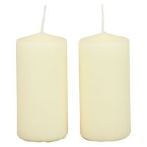 Prodotto Candele a colonna H100 Ø50cm candele crema 12 pezzi