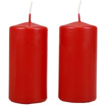 Prodotto Candele a colonna H100 Ø50cm candele rosse 12 pezzi