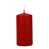 Prodotto Candele a colonna rosse Candele dell&#39;Avvento rosso antico 100/50mm 24 pz