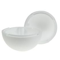 Prodotto Sfera di polistirolo Ø20cm bianca 2 pz