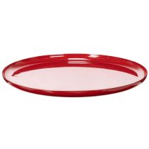 Prodotto Vassoio decorativo, rosso, design minimalista, 27 cm