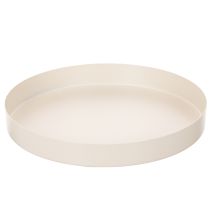 Prodotto Vassoio decorativo rotondo per accessori per la casa, 20 cm