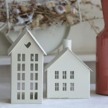 Prodotto Casetta luminosa per lumini da tè come decorazione da tavolo 15 cm
