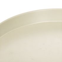 Prodotto Vassoio decorativo, piatto per candele e statuine, 20 cm