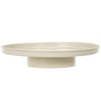 Prodotto Vassoio decorativo in metallo da 30 cm, sottovaso per piante.