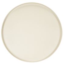 Prodotto Piatto decorativo rotondo beige con base alta 40 cm