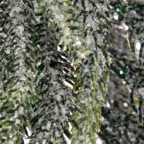 Prodotto Albero di Natale artificiale con base, effetto brina, come decorazione invernale, 90 cm