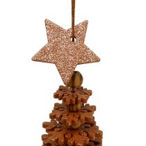 Prodotto Albero di natale da appendere, addobbi natalizi, addobbi per albero di natale rame H12cm 29cm