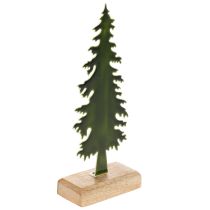 Prodotto Albero di Natale decorativo su supporto in legno, 26 cm