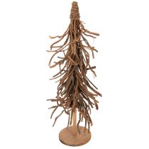 Prodotto Albero decorativo realizzato con rami di salice su base di legno, 68 cm