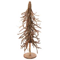 Prodotto Albero decorativo realizzato con rami di salice su base di legno, 68 cm