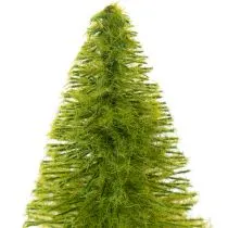Prodotto Mini albero di Natale artificiale per decorazione da tavola, 12 cm, 6 pezzi
