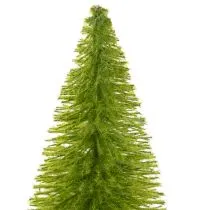 Prodotto Albero di Natale artificiale con base in legno, piccolo, 16 cm, 6 pezzi