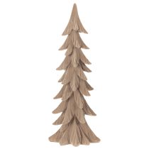 Prodotto Piccolo albero di Natale decorativo innevato, decorazione da tavolo, 44 cm