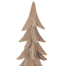 Prodotto Piccolo albero di Natale decorativo innevato, decorazione da tavolo, 44 cm