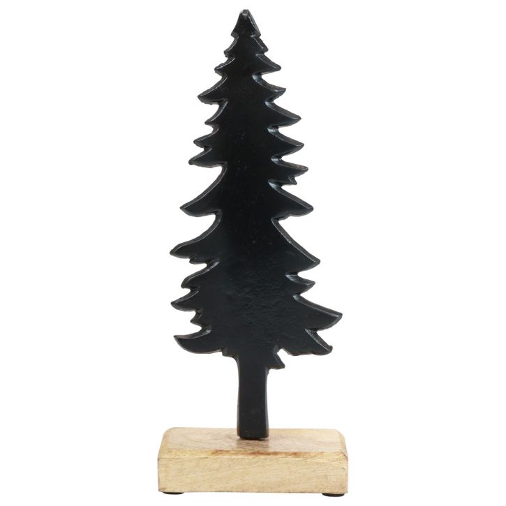 Prodotto Decorazione natalizia Decorazione da tavolo in legno e metallo per albero di Natale H27cm