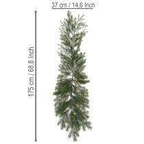 Prodotto Ramo di abete artificiale decorativo per composizioni floreali creative, 175 cm