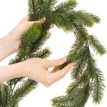Prodotto Ghirlanda artificiale di abete verde per decorazioni festive, 200 cm